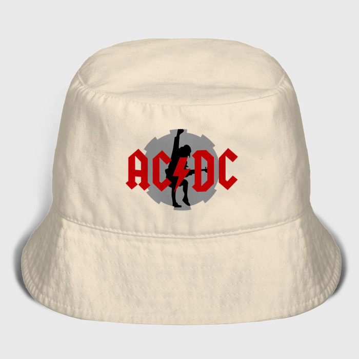 Мужская панама хлопок AC DC Ангус Янг фото