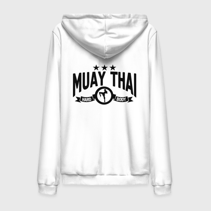 Мужская толстовка на молнии хлопок Muay thai boxing Тайский бокс фото