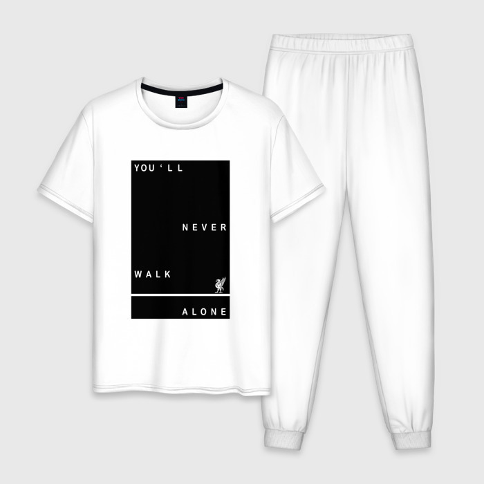 Мужская пижама хлопок Liverpool - YOULL NEVER фото