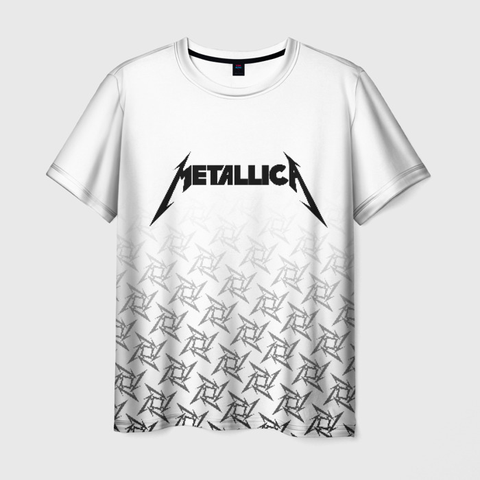 Мужская футболка 3D METALLICA фото