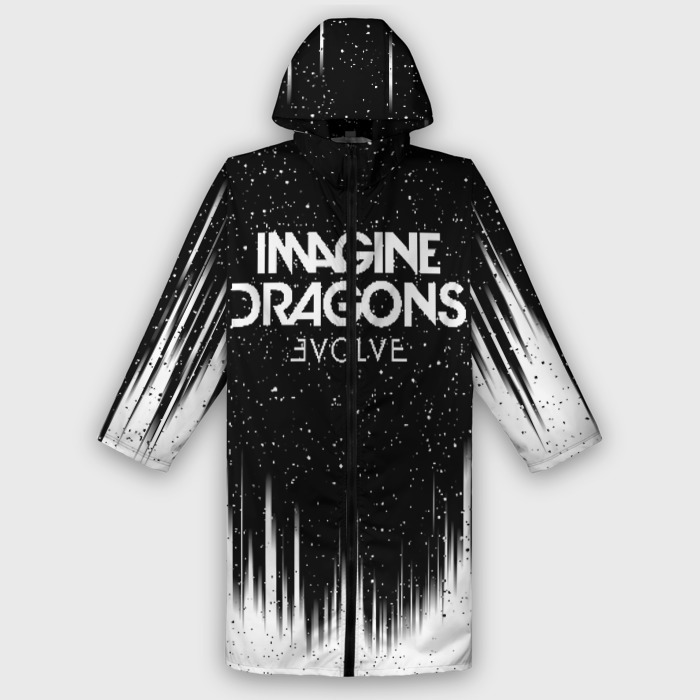 Дождевик унисекс 3D IMAGINE DRAGONS фото