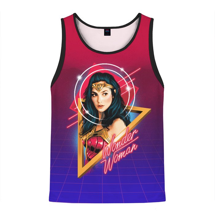 Мужская майка 3D Wonder Woman фото