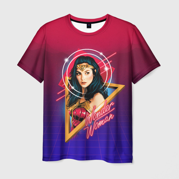 Мужская футболка 3D Wonder Woman фото