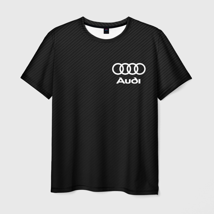 Мужская футболка 3D Audi фото