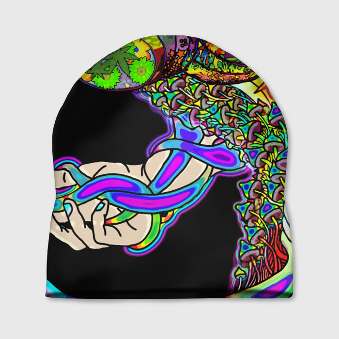 Шапка 3D ПСИХОДЕЛИКА NEW фото