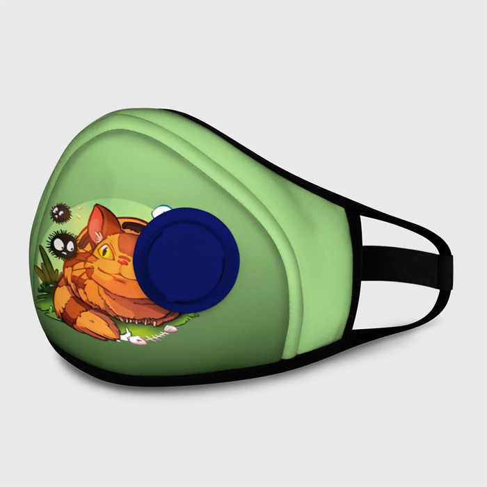 Маска из неопрена Catbus Studio Ghibli Котобус фото