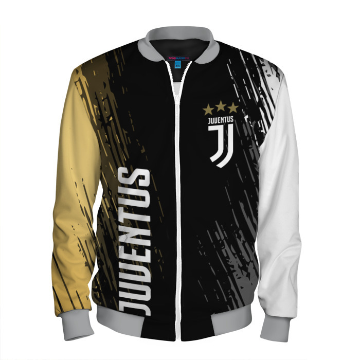 Мужской бомбер 3D JUVENTUS. фото