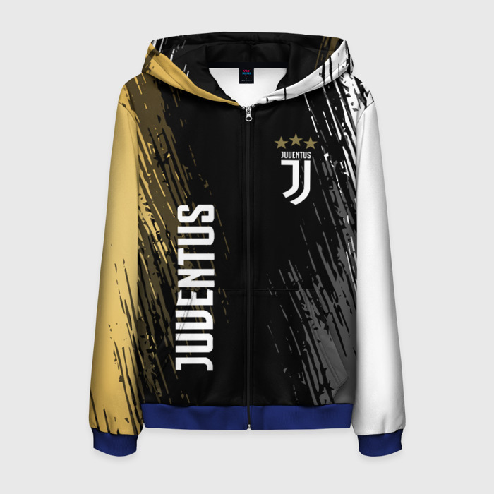 Мужская толстовка 3D на молнии JUVENTUS. фото