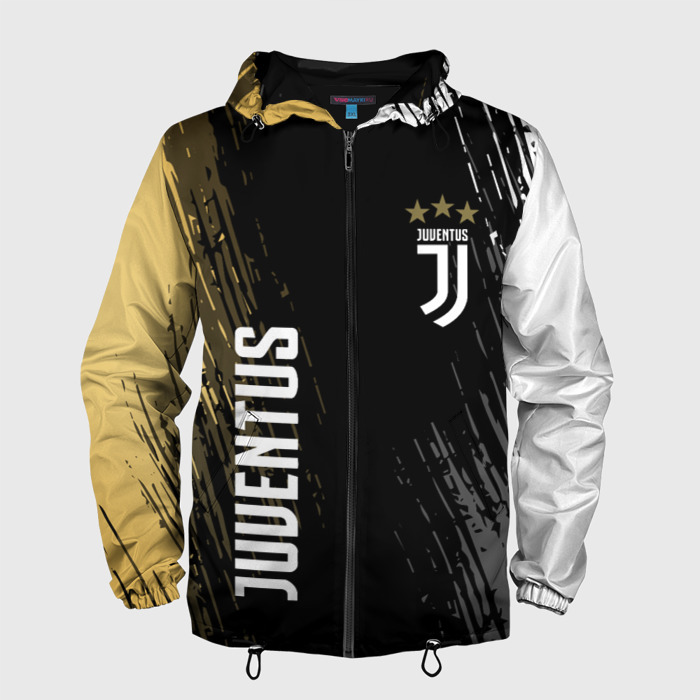 Мужская ветровка 3D JUVENTUS. фото