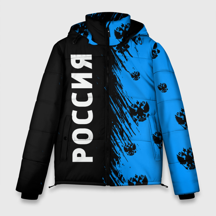 Мужская зимняя куртка 3D РОССИЯ RUSSIA фото
