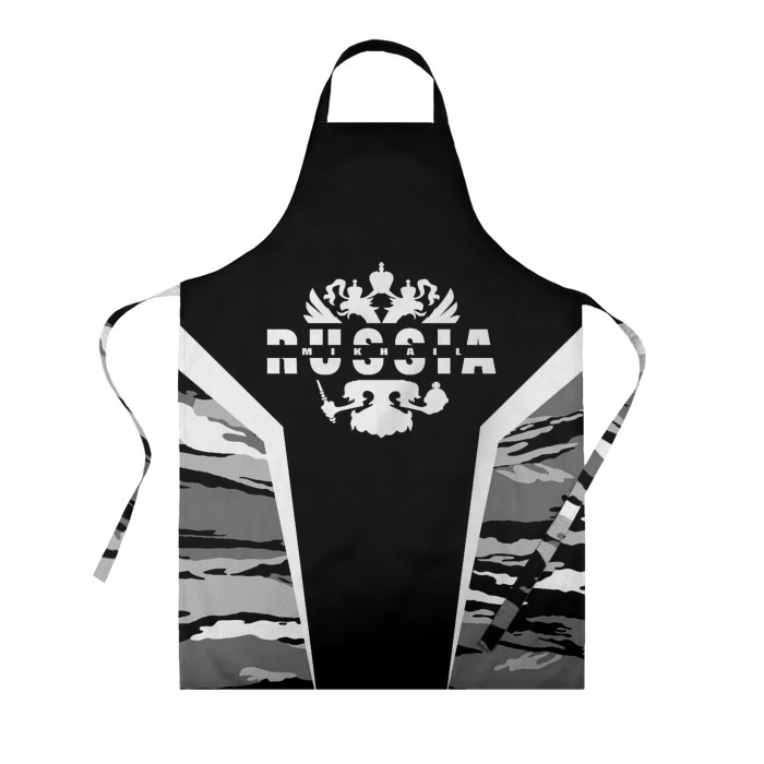 Фартук 3D Михаил камуфляж фото