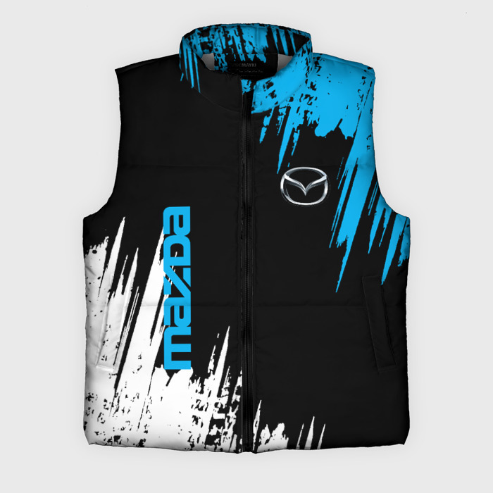 Мужской жилет утепленный 3D MAZDA. фото