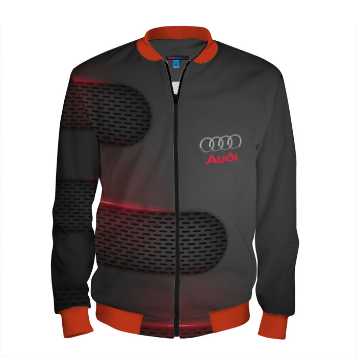 Мужской бомбер 3D AUDI фото