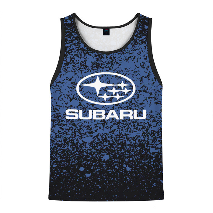 Мужская майка 3D SUBARU фото