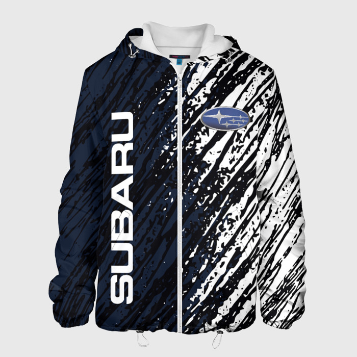 Мужская куртка 3D SUBARU. фото