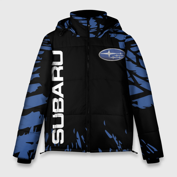 Мужская зимняя куртка 3D SUBARU фото