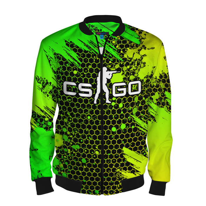 Мужской бомбер 3D COUNTER STRIKE фото