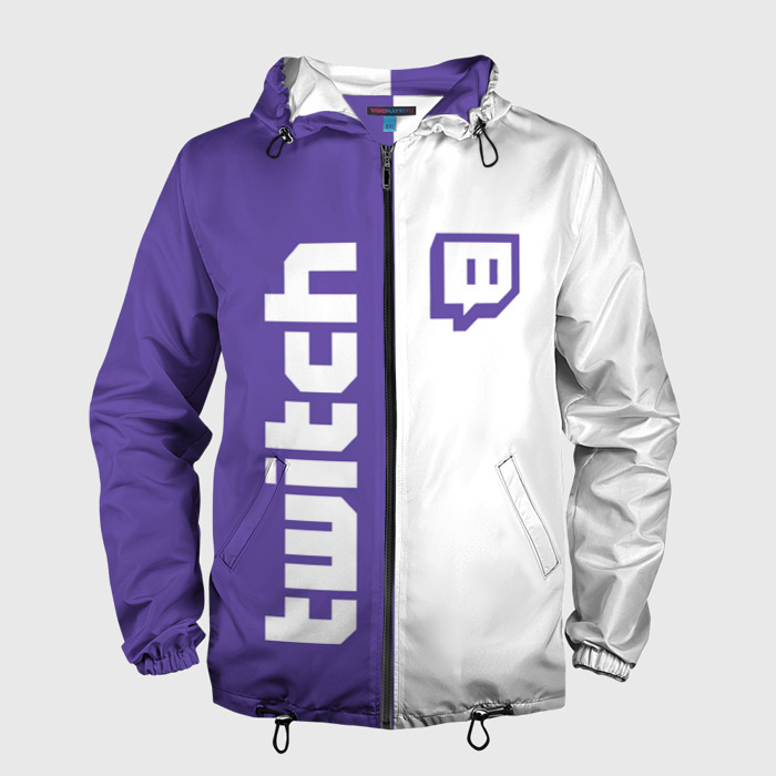 Мужская ветровка 3D Twitch фото
