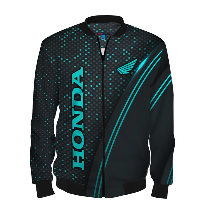 Мужской бомбер 3D HONDA фото