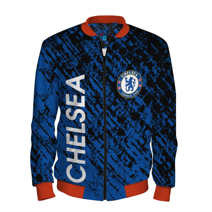 Мужской бомбер 3D CHELSEA. фото