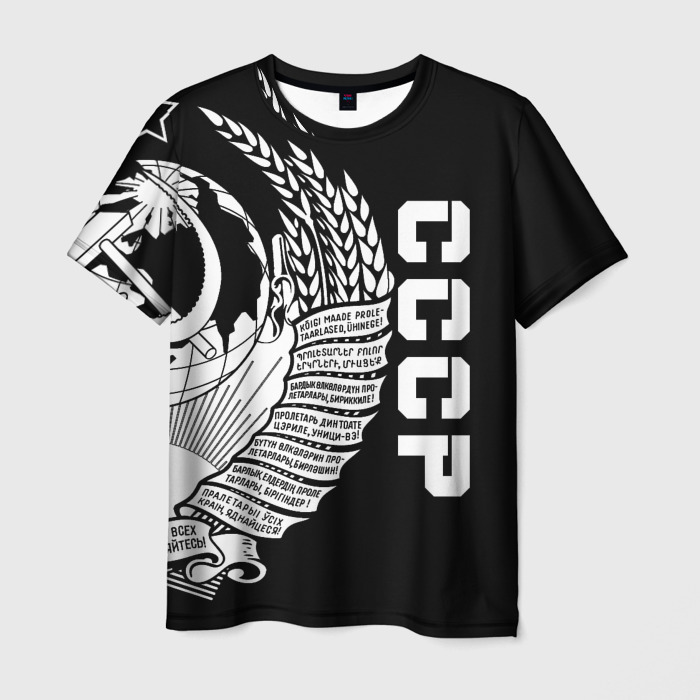 Мужская футболка 3D СССР фото