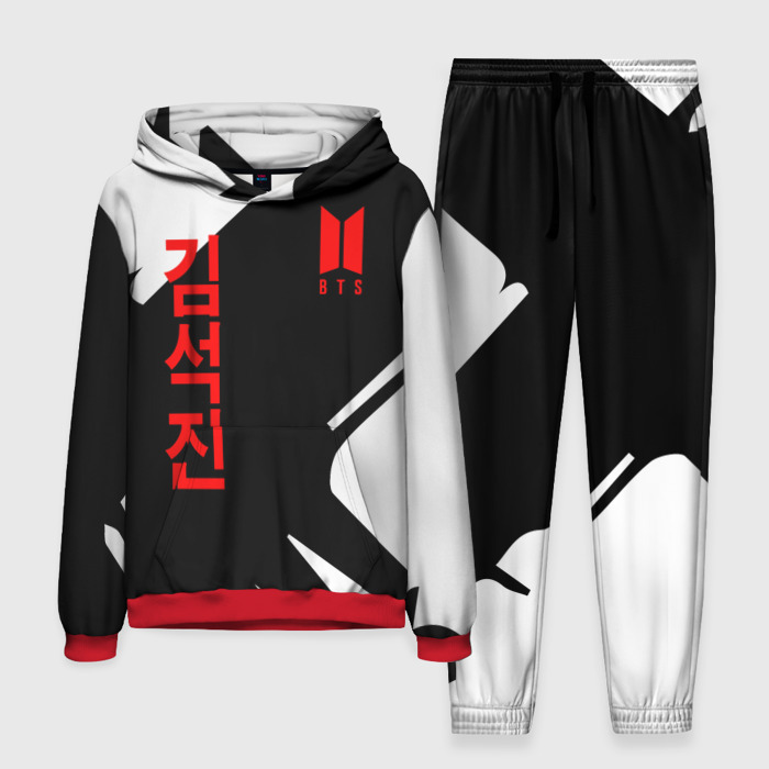 Мужской костюм 3D (с толстовкой) BTS фото