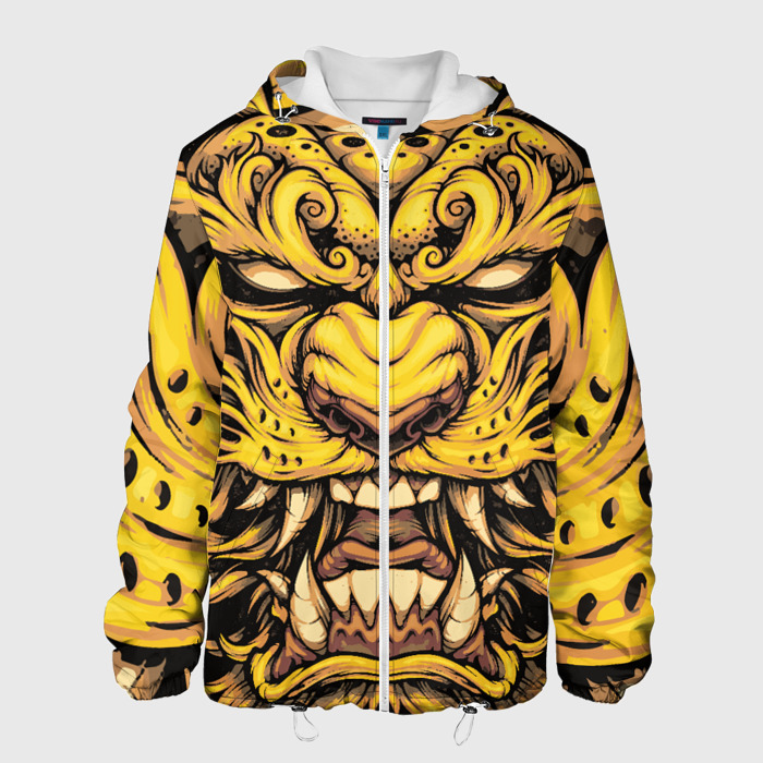 Мужская куртка 3D Тигровая маска Ханья фото