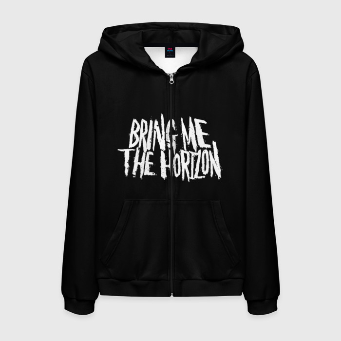 Мужская толстовка 3D на молнии Bring Me The Horizon фото