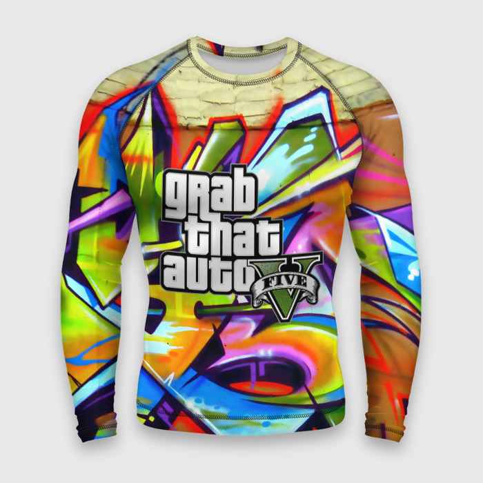 Мужской рашгард 3D GTA:5 фото