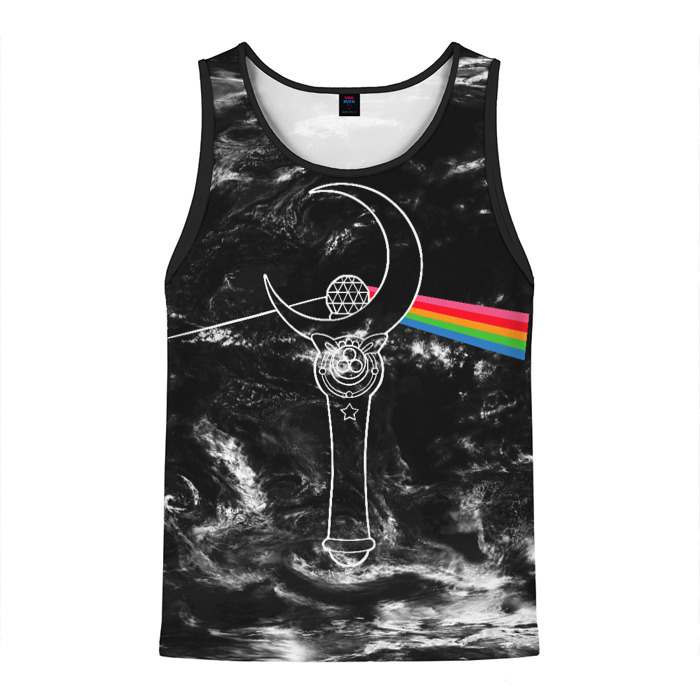 Мужская майка 3D Dark Side of the Moon Stick фото