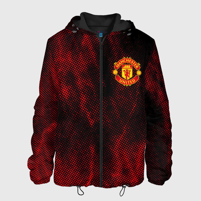 Мужская куртка 3D MANCHESTER UNITED. фото