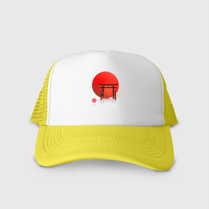Кепка тракер с сеткой Япония фото