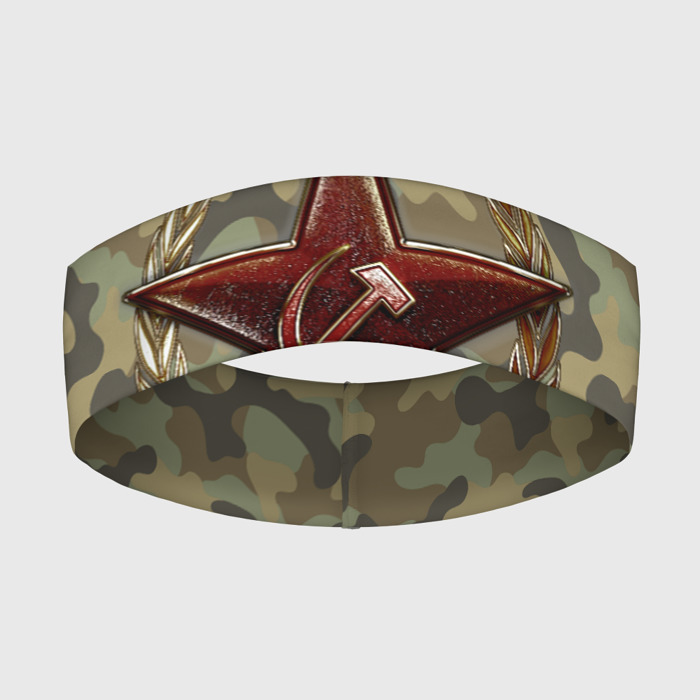 Повязка на голову 3D Советская звезда фото