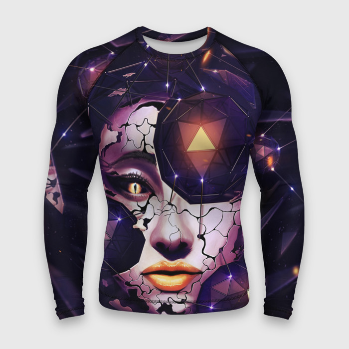 Мужской рашгард 3D Лицо фото