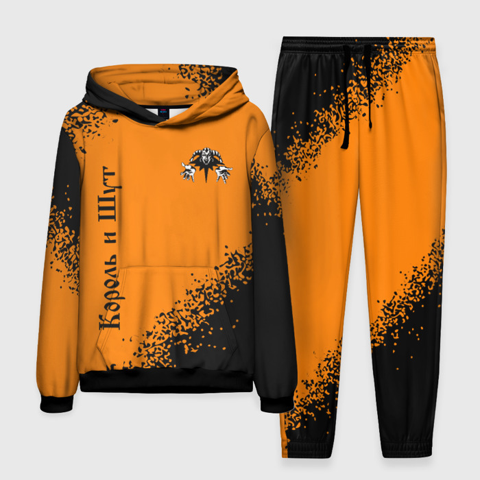 Мужской костюм 3D (с толстовкой) КОРОЛЬ И ШУТ фото