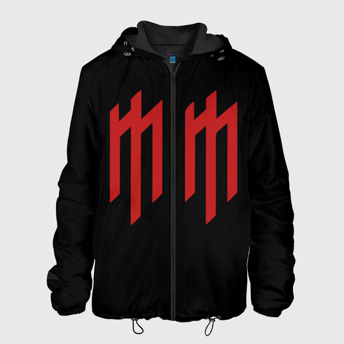 Мужская куртка 3D Marilyn Manson фото