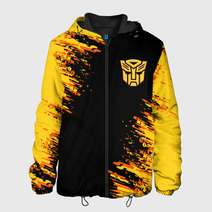 Мужская куртка 3D Bumblebee. фото