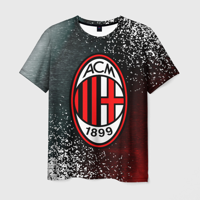 Мужская футболка 3D AC MILAN / МИЛАН фото