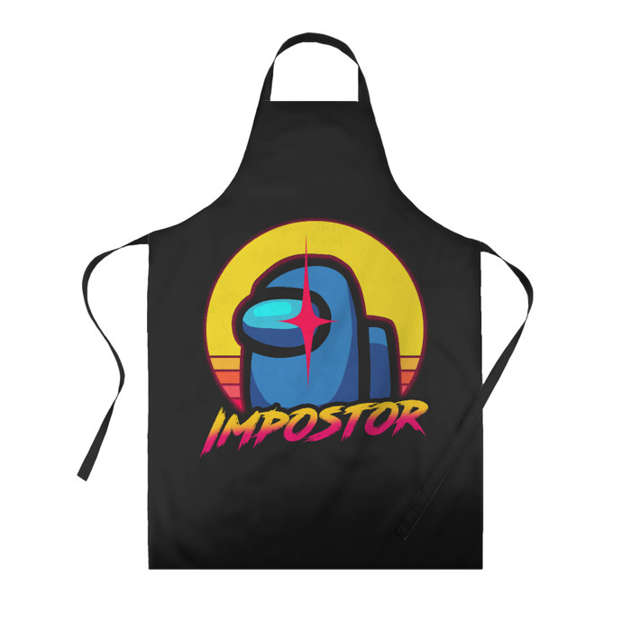 Фартук 3D Among Us фото