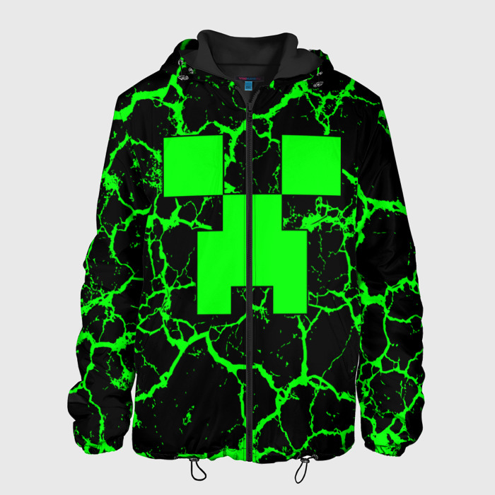 Мужская куртка 3D MINECRAFT фото
