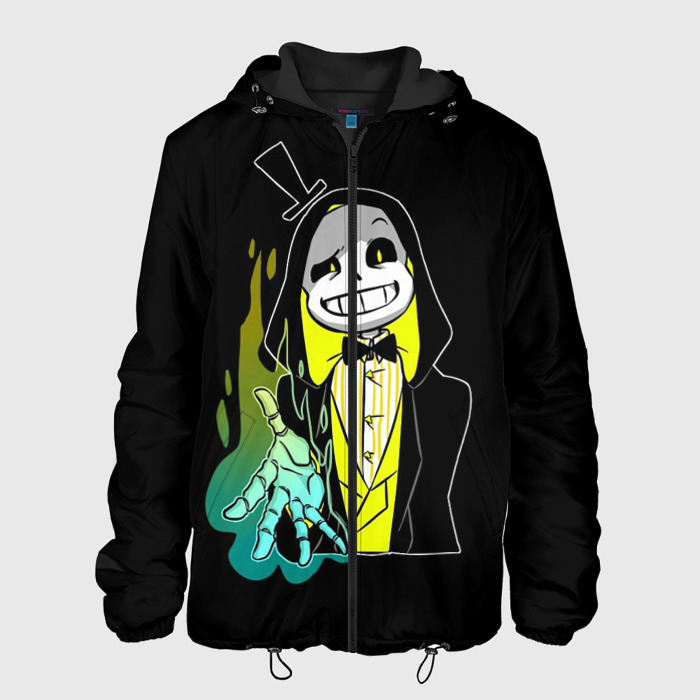 Мужская куртка 3D UNDERTALE фото