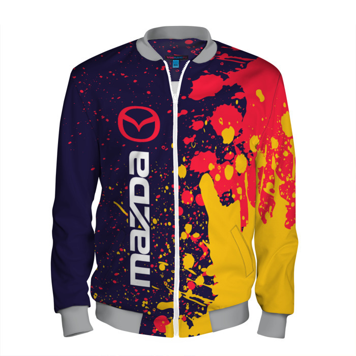 Мужской бомбер 3D MAZDA   Мазда фото