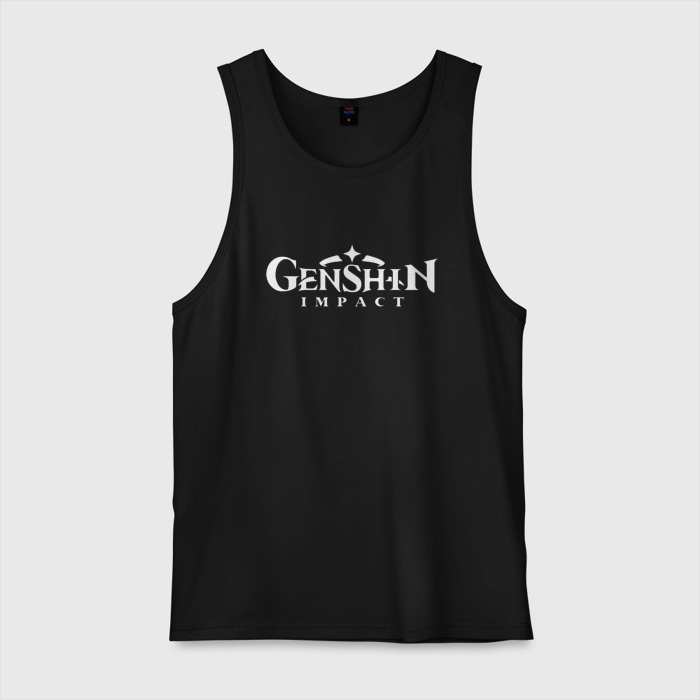 Мужская майка хлопок GENSHIN IMPACT фото