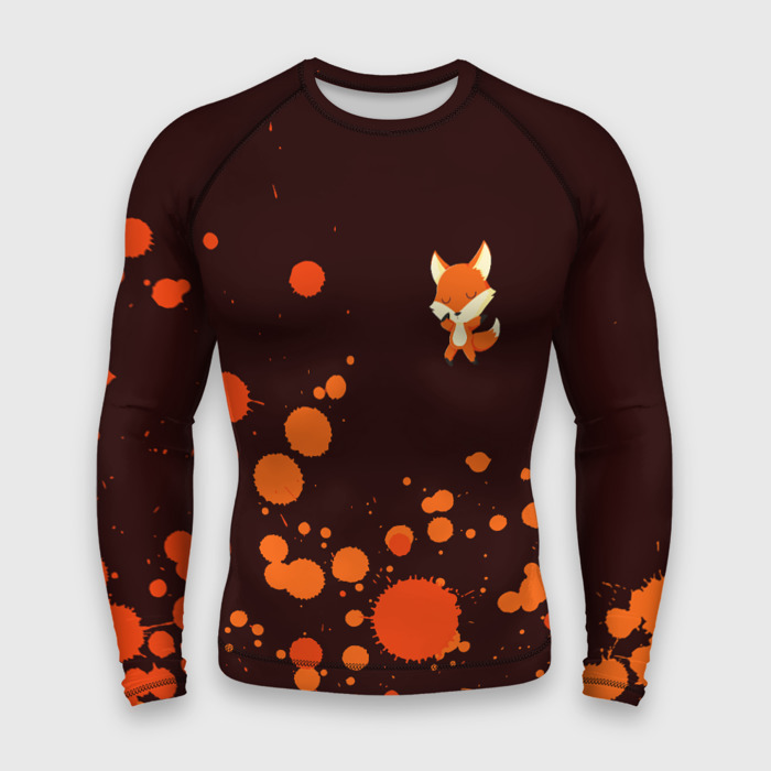 Мужской рашгард 3D ЛИСИЧКА  FOXY фото