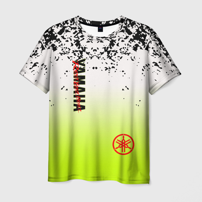 Мужская футболка 3D Yamaha фото