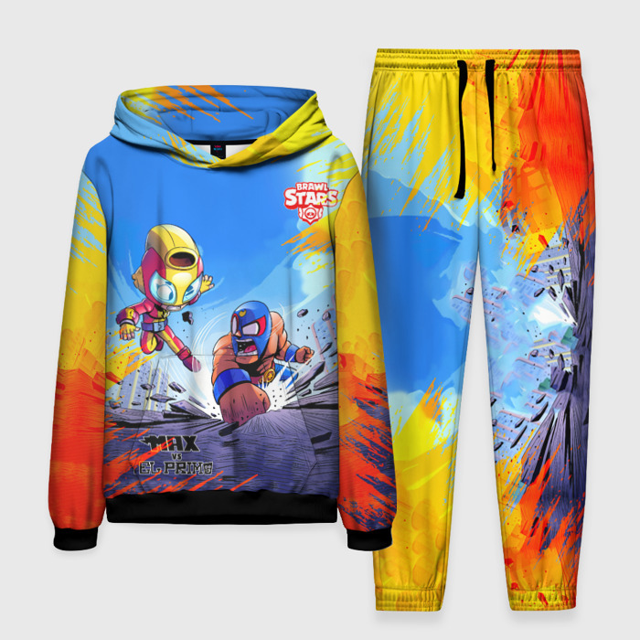 Мужской костюм 3D (с толстовкой) Brawl STARS (MAX ELPRIM) фото