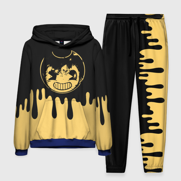 Мужской костюм 3D (с толстовкой) Bendy And The Ink Machine фото
