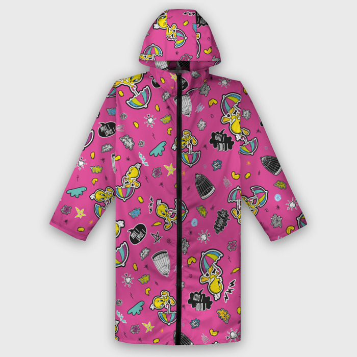 Дождевик унисекс 3D Твити фото
