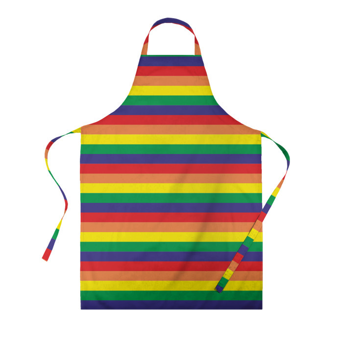 Фартук 3D Радуга  фото