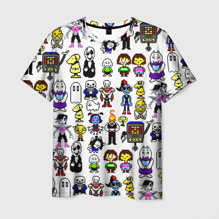 Мужская футболка 3D UNDERTALE фото